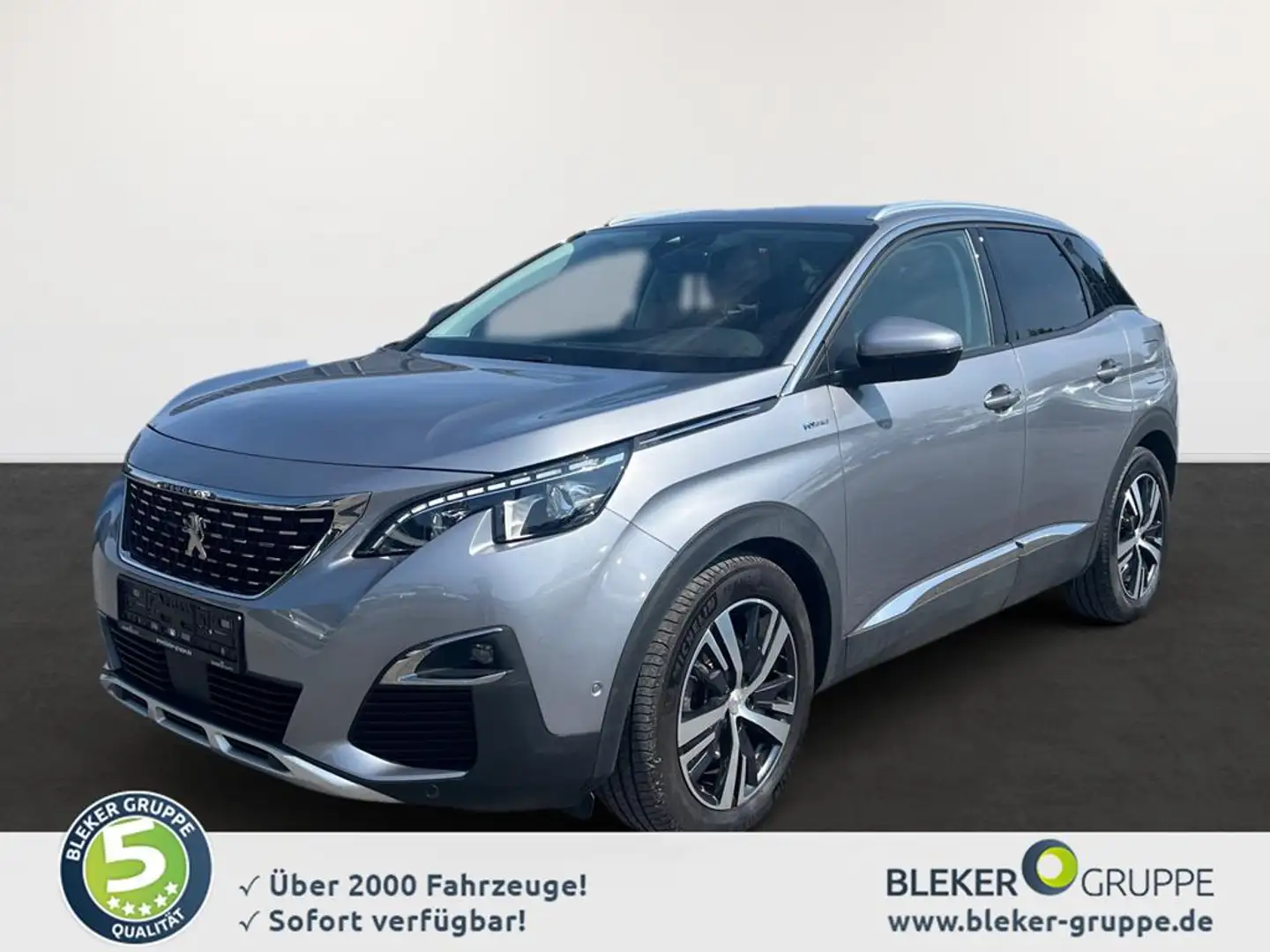 Peugeot 3008 Hybrid 225 Allure Zilver - 1