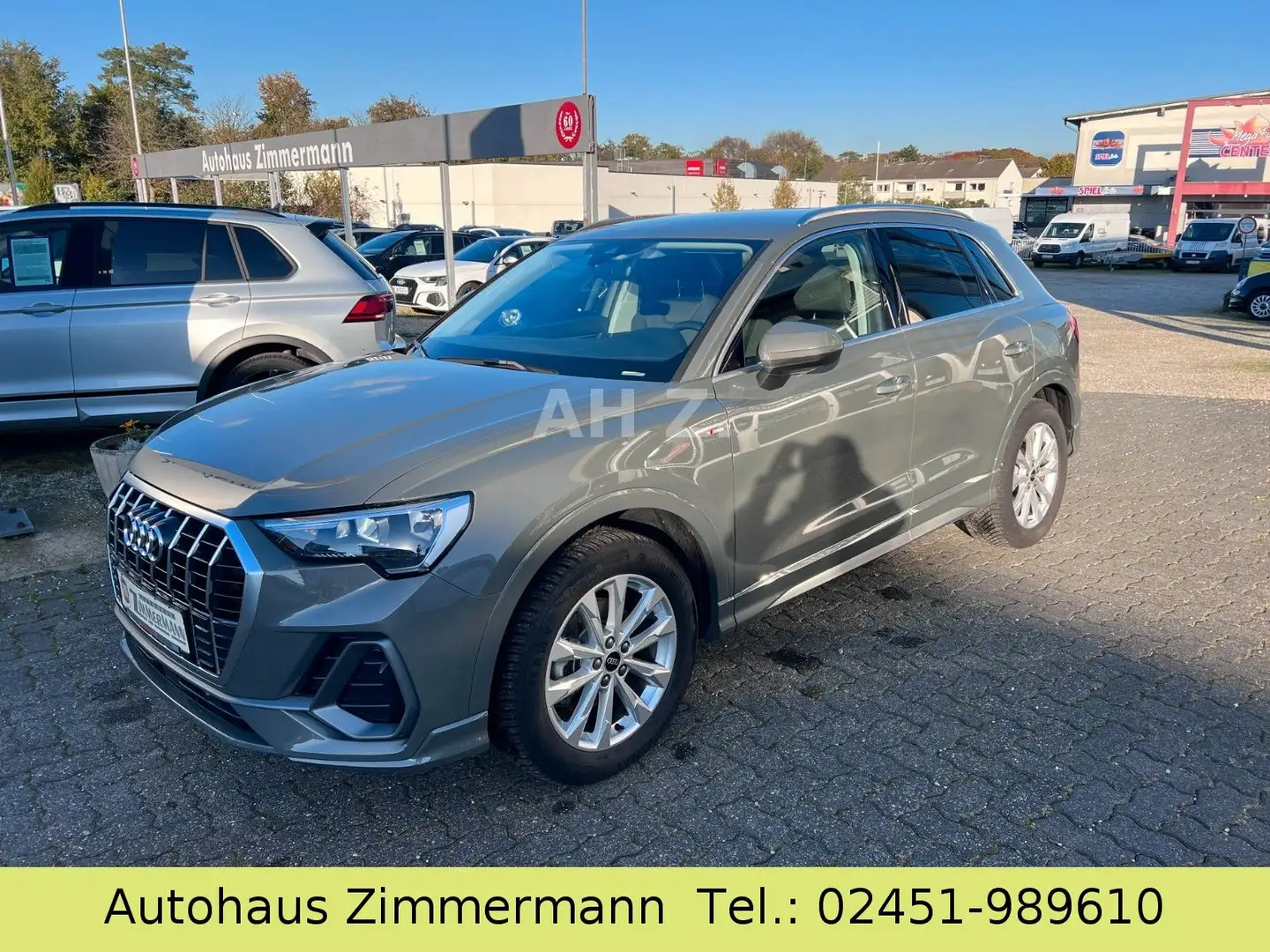 Audi Q3 35 S line AHK+ACC++MMI NAVI+KAMER+CarPlay+18" Grau - 1
