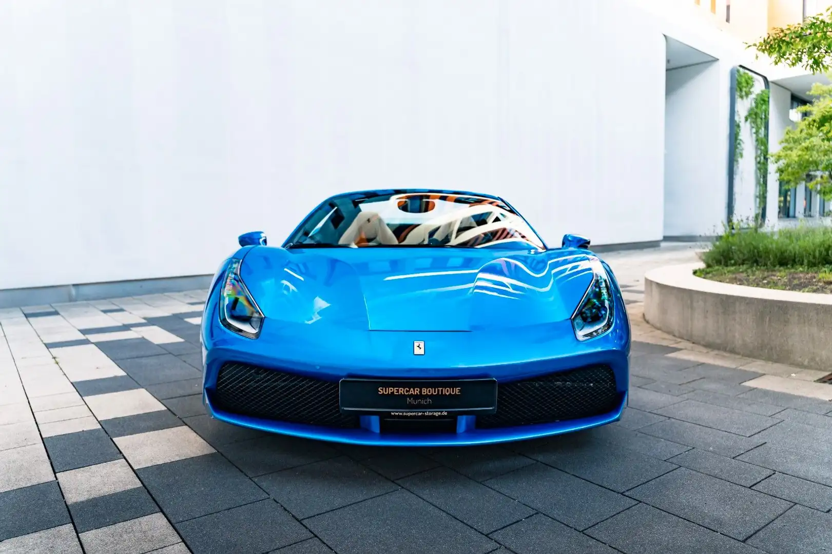 Ferrari 488 //CARBON//CAMERA//LIFT//AFS//SPORTS-EX Albastru - 2