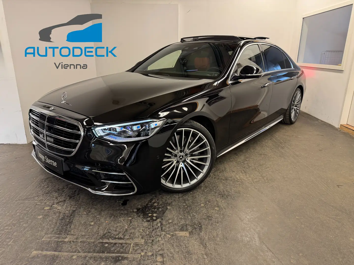 Mercedes-Benz S 500 S 500 4Matic L 1.Besitz/4DBurmester/Chauffeur/VOLL Schwarz - 1