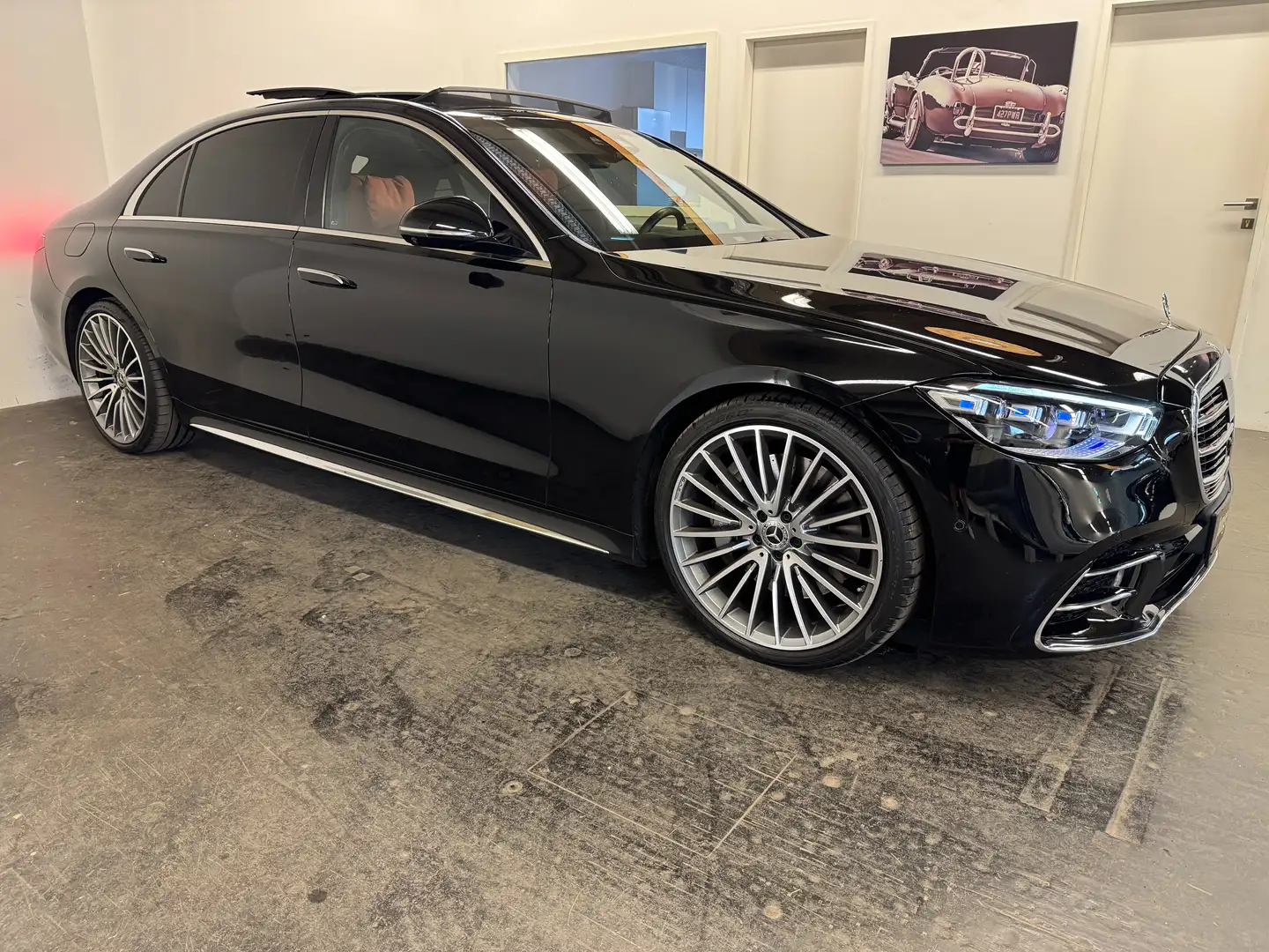 Mercedes-Benz S 500 S 500 4Matic L 1.Besitz/4DBurmester/Chauffeur/VOLL Schwarz - 2