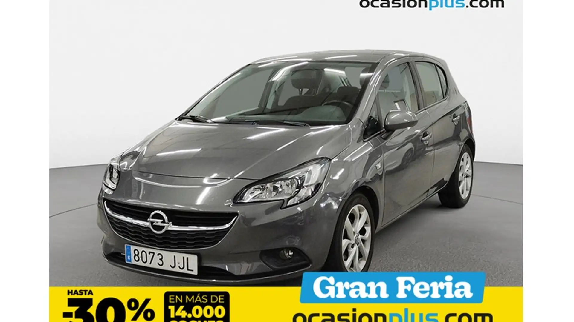 Opel Corsa 1.4 Selective 90 Aut. Grijs - 1