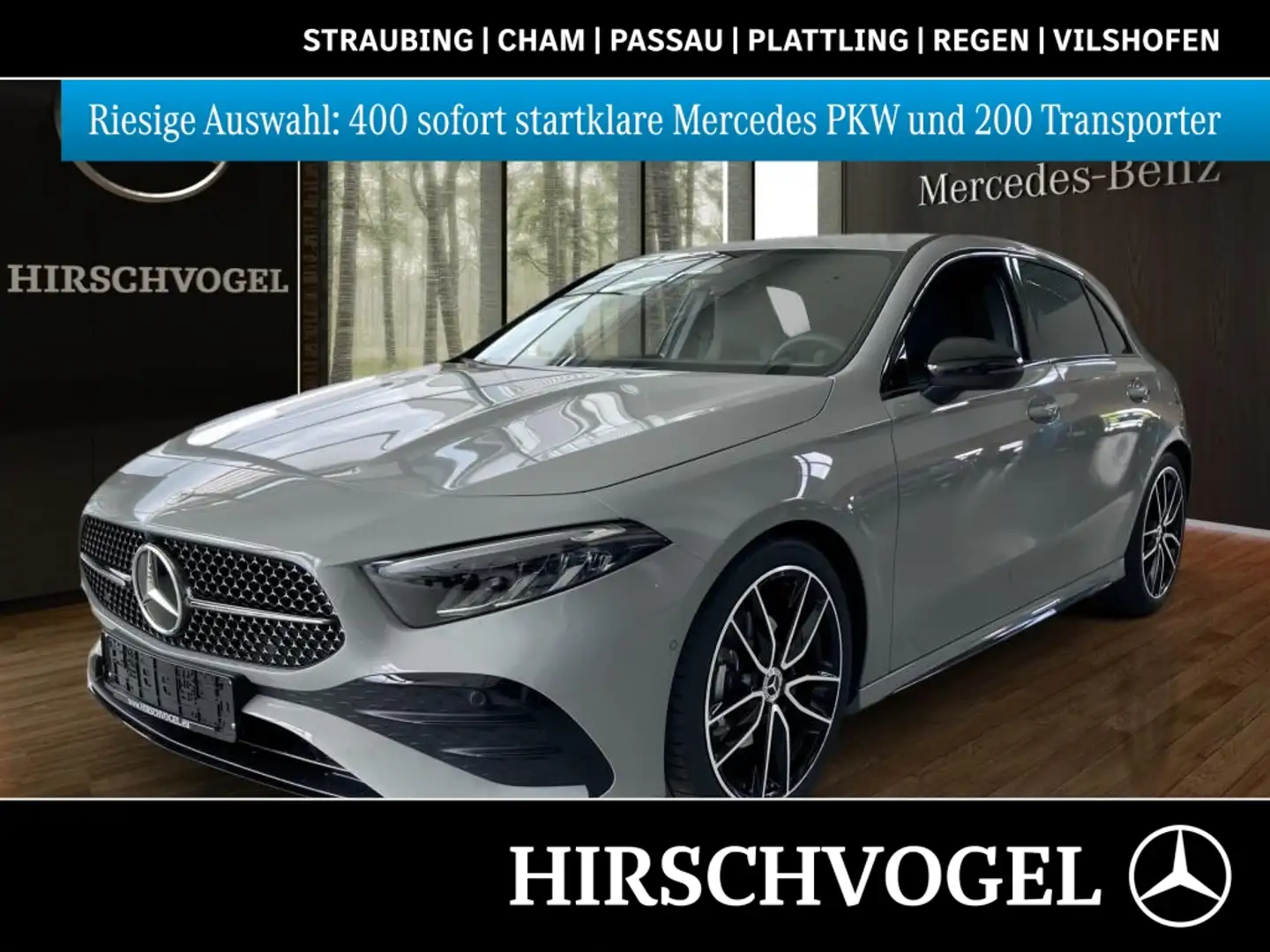 Mercedes-Benz A 180 AMG-Line+Night+MBUX+Navi-Prem.+LED+Kam+PDC Grau - 1