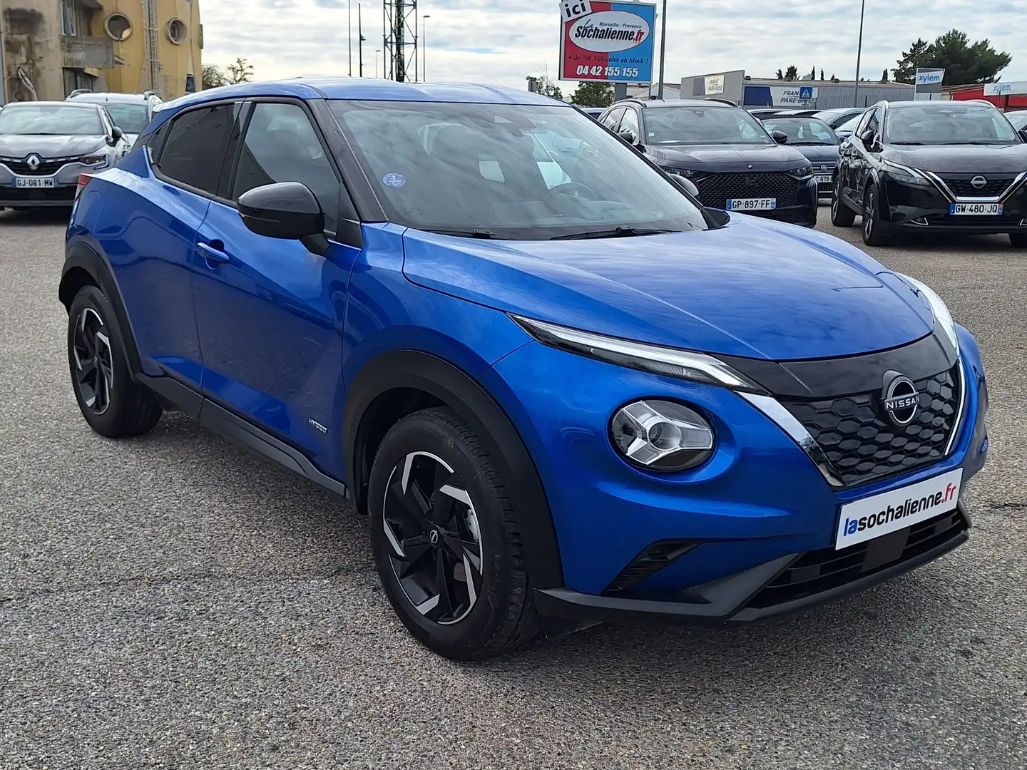 Nissan Juke HYBRID 143 N-Connecta Bleu - 2