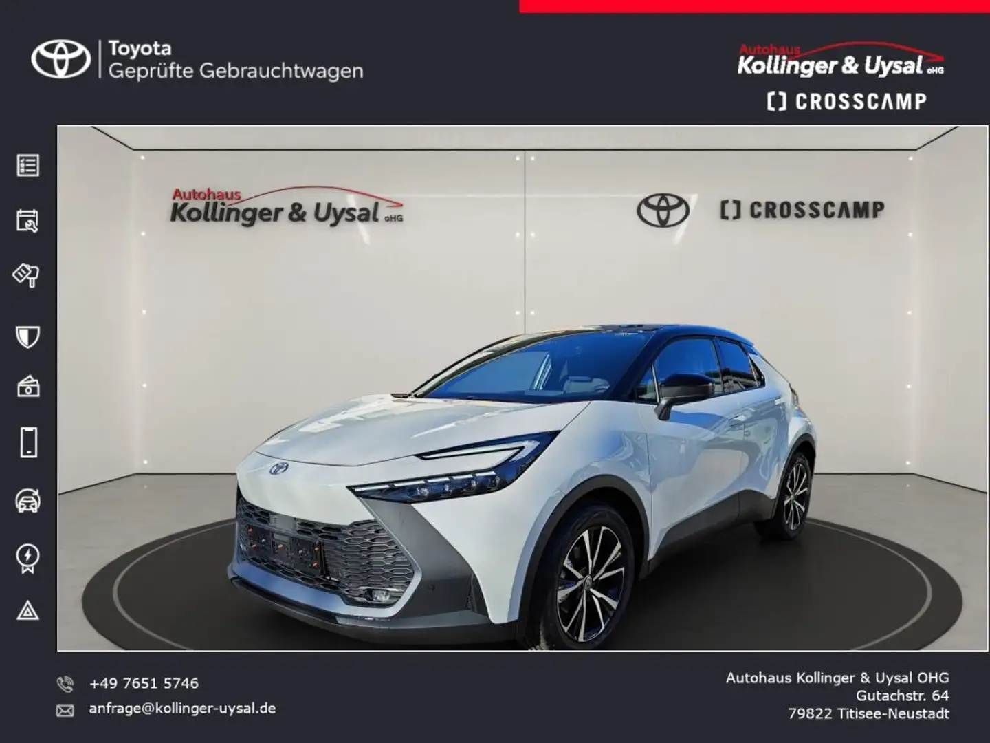 Toyota C-HR 2.0 Hybrid Black&White - 1