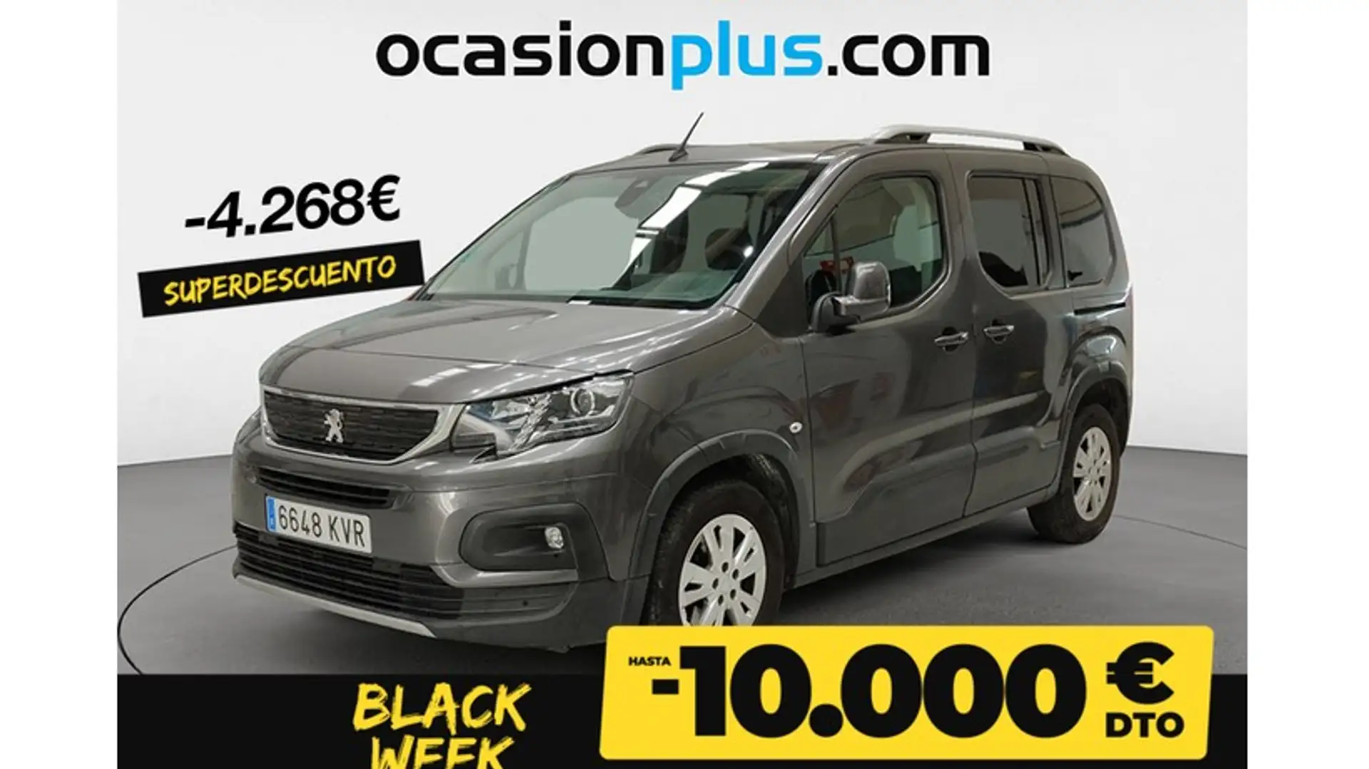 Peugeot Rifter 1.5BlueHDi S&S Standard Allure 130 Gris - 1