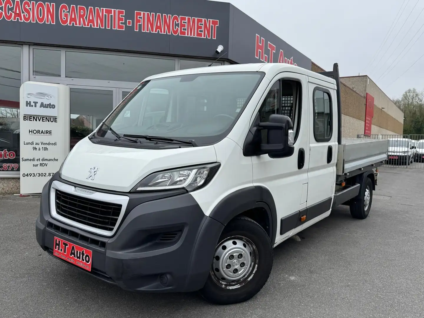 Peugeot Boxer 2.2 HDi/Pick up/Plateau/Utilitaire/81.000Kms/Tvac! Blanco - 1
