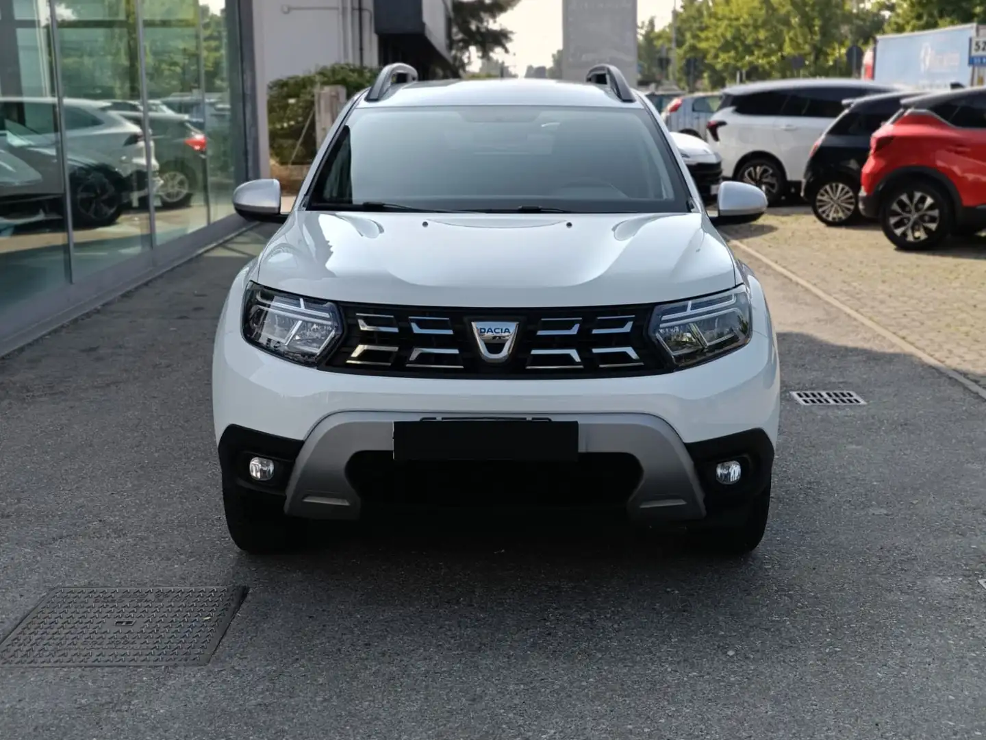 Dacia Duster Duster II 2021 1.0 tce Prestige UP 4x2 100cv Bianco - 2