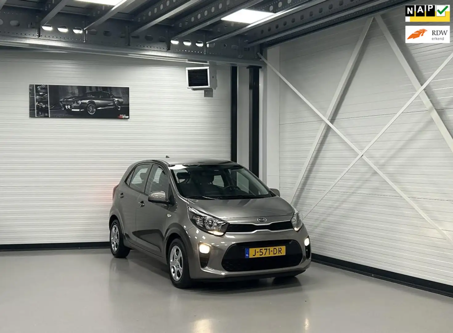 Kia Picanto 1.0 MPi ComfortPlusLine MultiMedia/Camera/Carplay/ Gris - 1