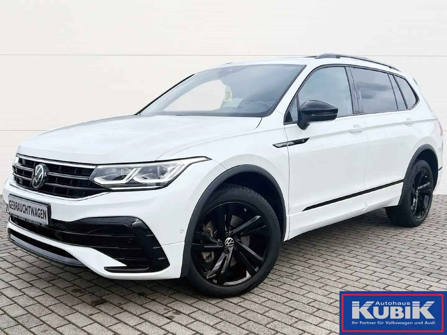 Volkswagen Tiguan Allspace R-Line Black Style 2,0 TDI 4motion DSG+IQ.Light+19 Blanc - 2