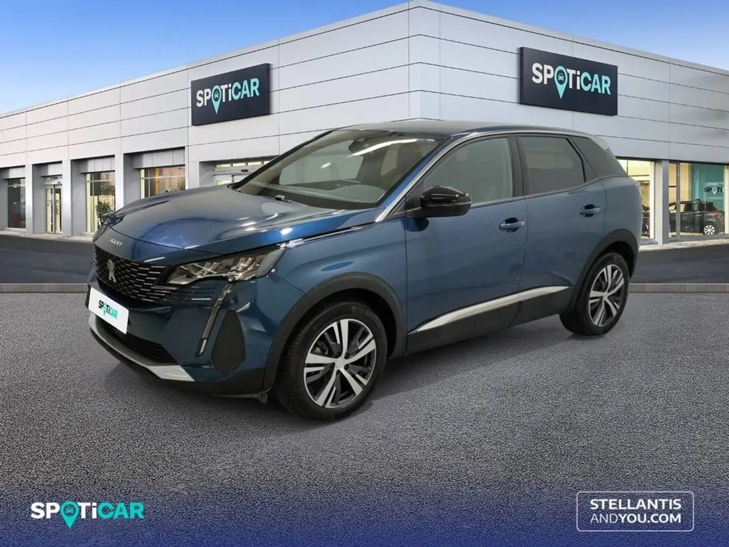 Peugeot 3008 1.2 PureTech S&S Allure 130 Bleu - 1