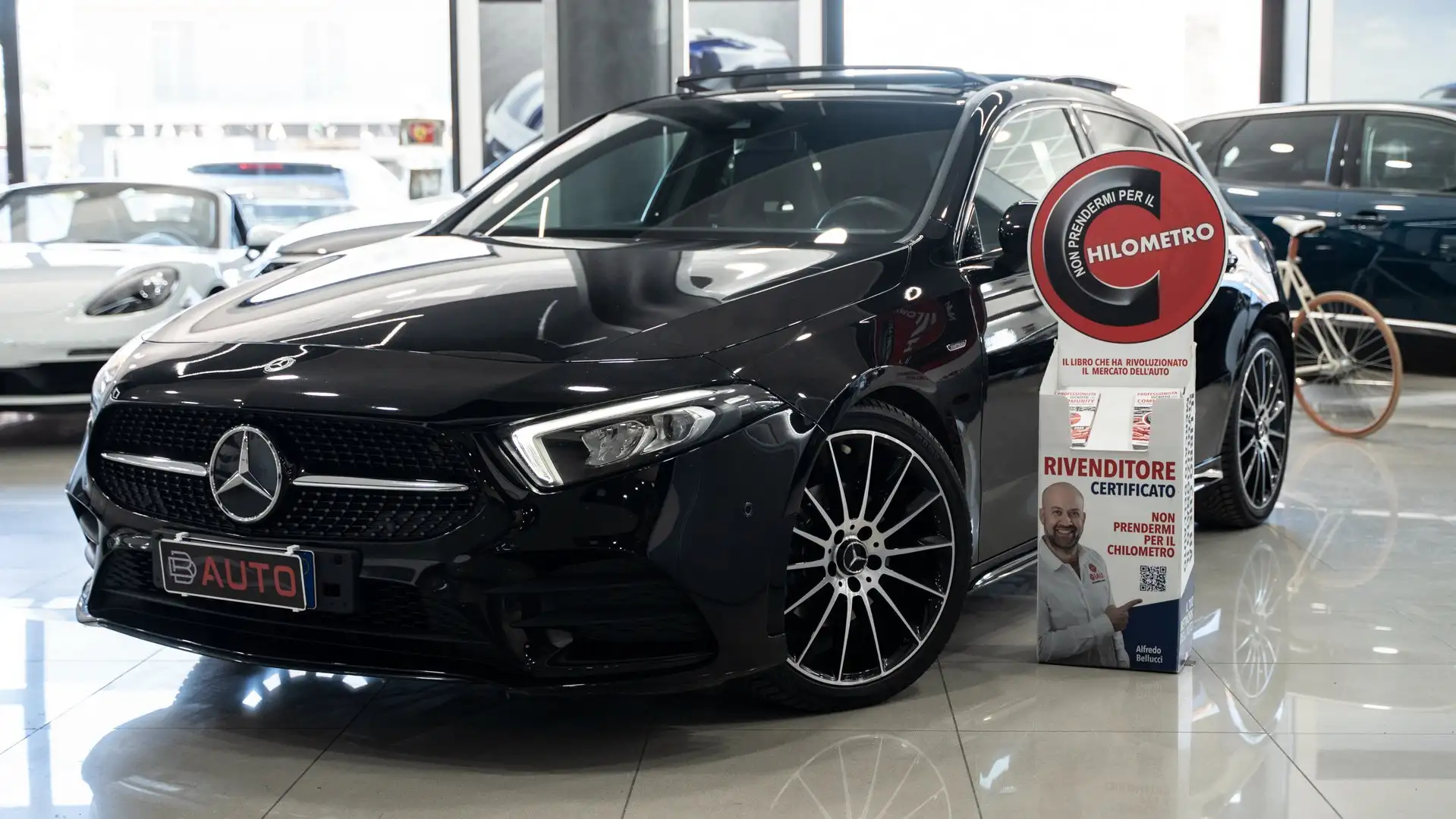 Mercedes-Benz A 180 D EDITION PREMIUM PLUS AMG TETTO PACK LUCI FULL OP Negro - 1