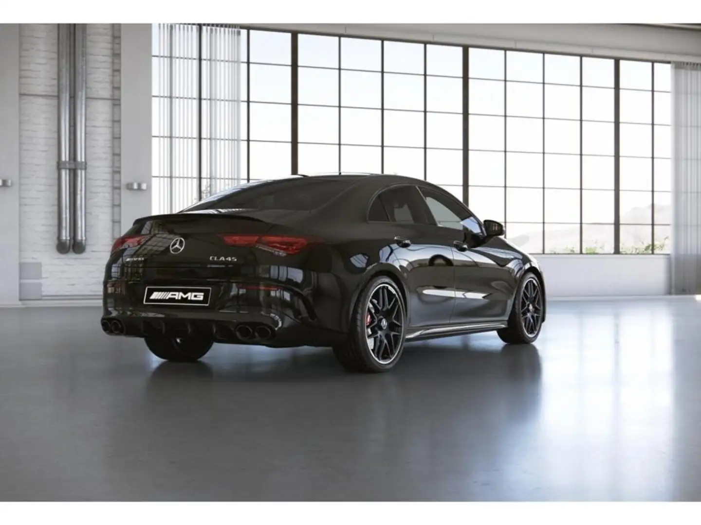 Mercedes-Benz CLA 45 AMG 4M+ Coupé LED/Cam/Pano/Night/Totw/19" Schwarz - 2