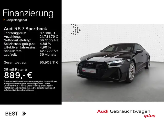Audi RS7 Pano*HUD*RS-Dynamik*Night*B&O