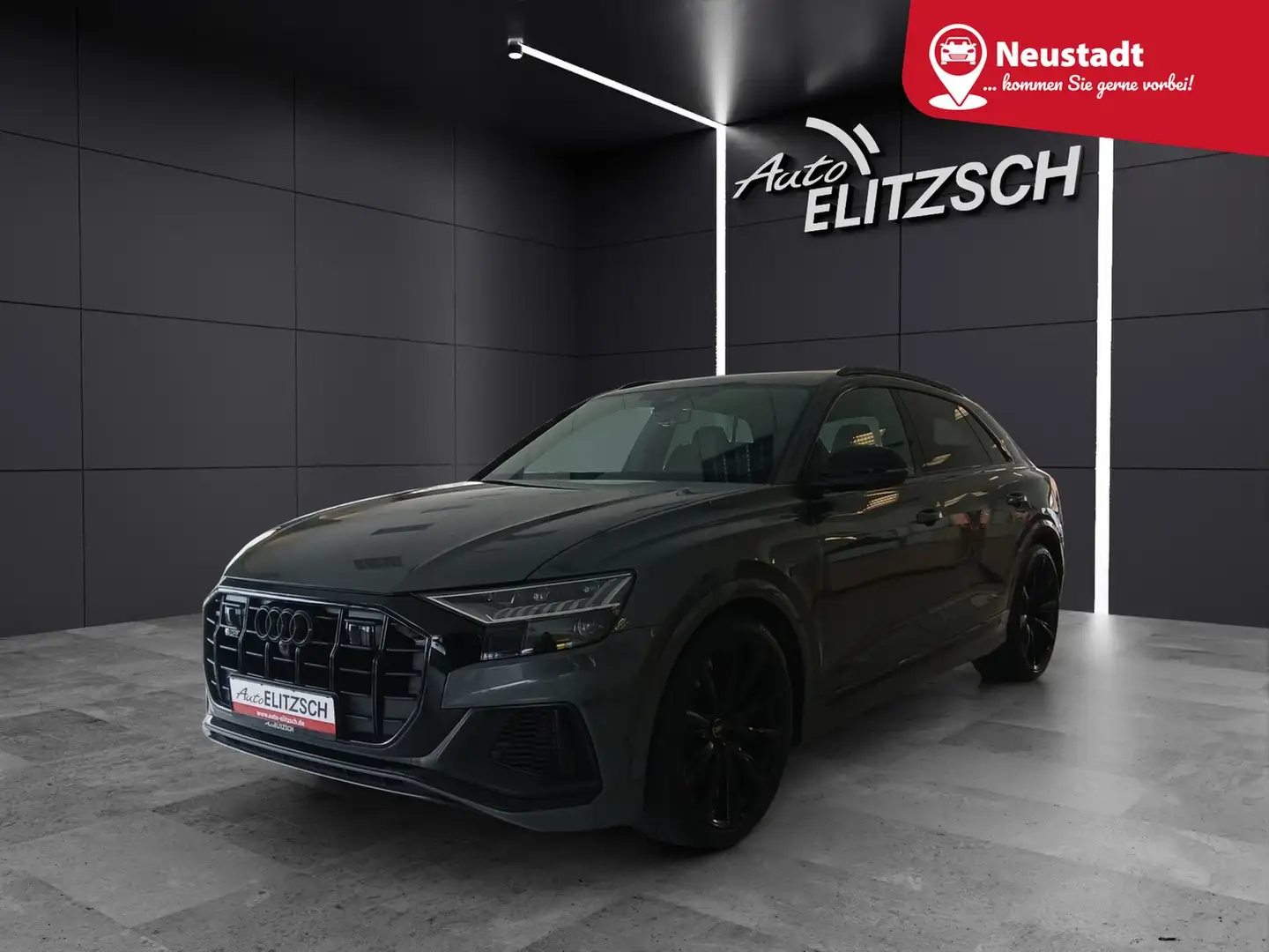 Audi SQ8 4.0 TFSI quattro Standhzg. Matrix AHK Leder B&O... Gris - 1