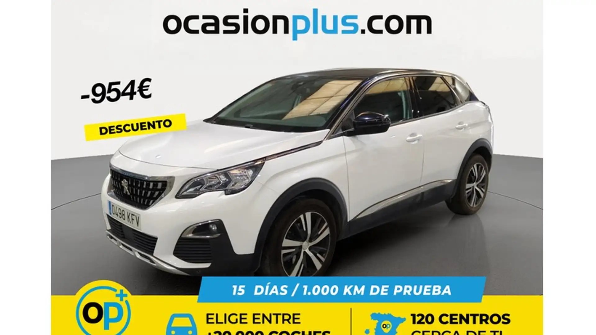 Peugeot 3008 1.2 S&S PureTech Allure 130 Weiß - 1
