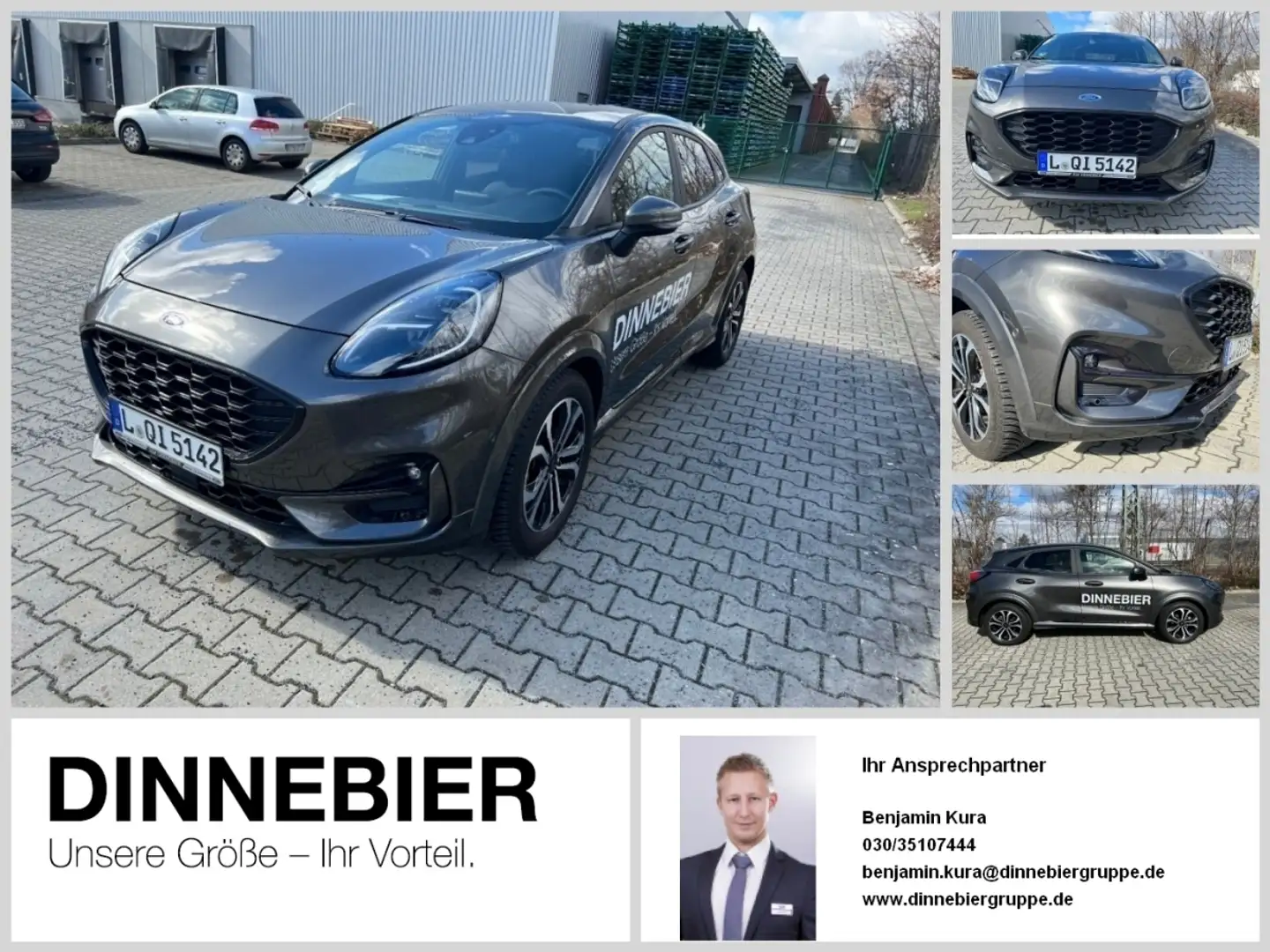 Ford Puma ST-Line X 1.0 MHEV*TWA*ALLWETTER*NAVI* Grau - 1