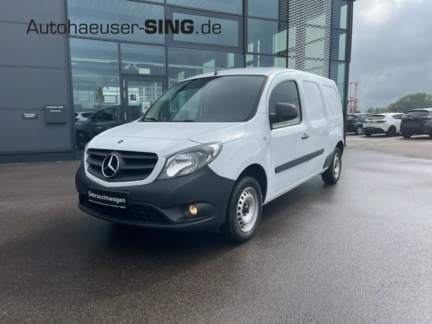 Mercedes-Benz Citan Kasten Klima Tagfahrlicht PDC Tempomat Blanc - 1