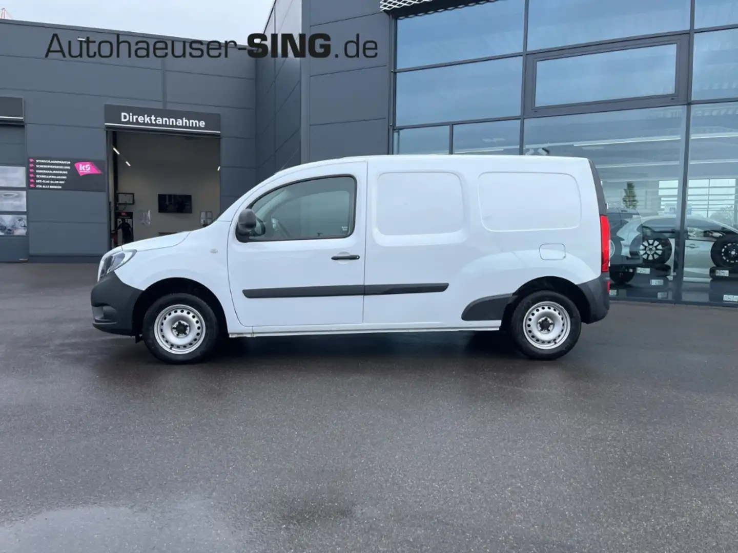 Mercedes-Benz Citan Kasten Klima Tagfahrlicht PDC Tempomat Blanc - 2