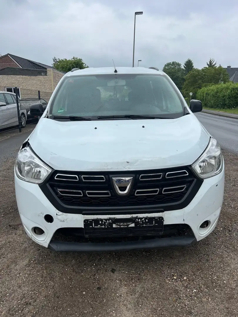Dacia Lodgy 1.6 LPG 7 Sitzer Bílá - 2