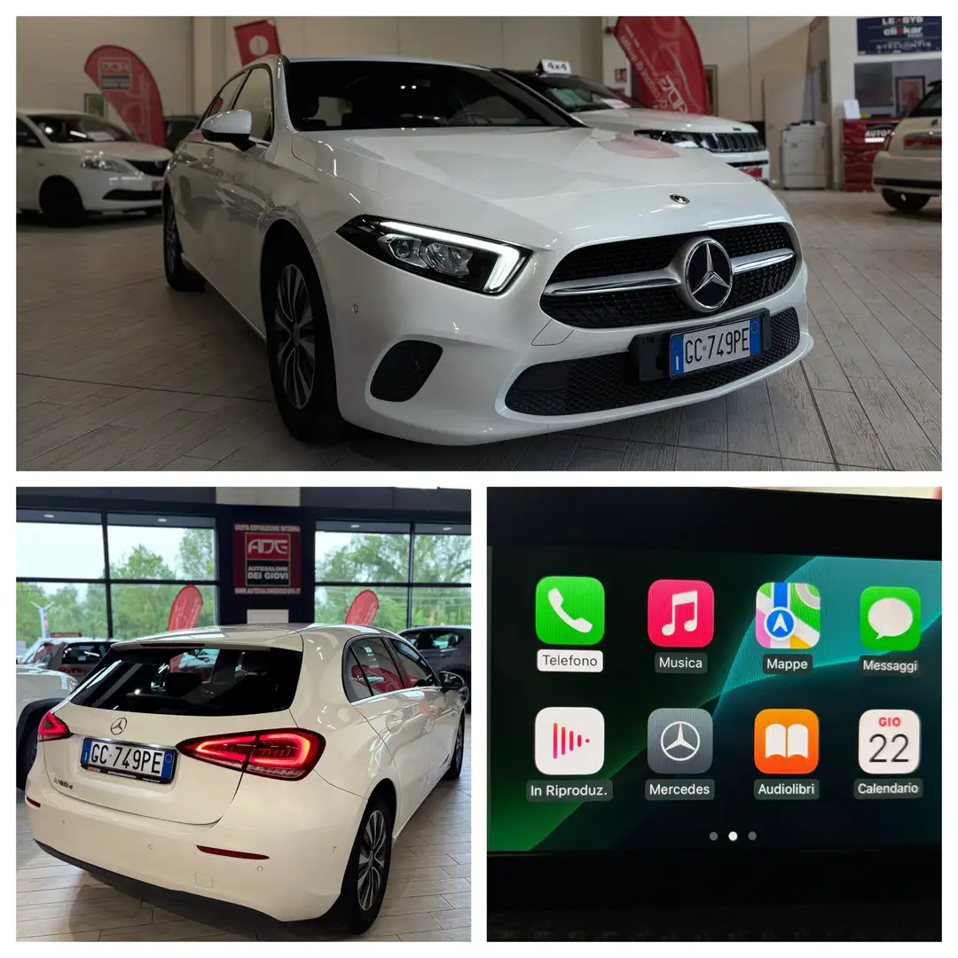 Mercedes-Benz A 180 *NO OBBLIGO FINANZIAMENTO *D 1.5 116 CV AUTOMATICA Blanco - 1