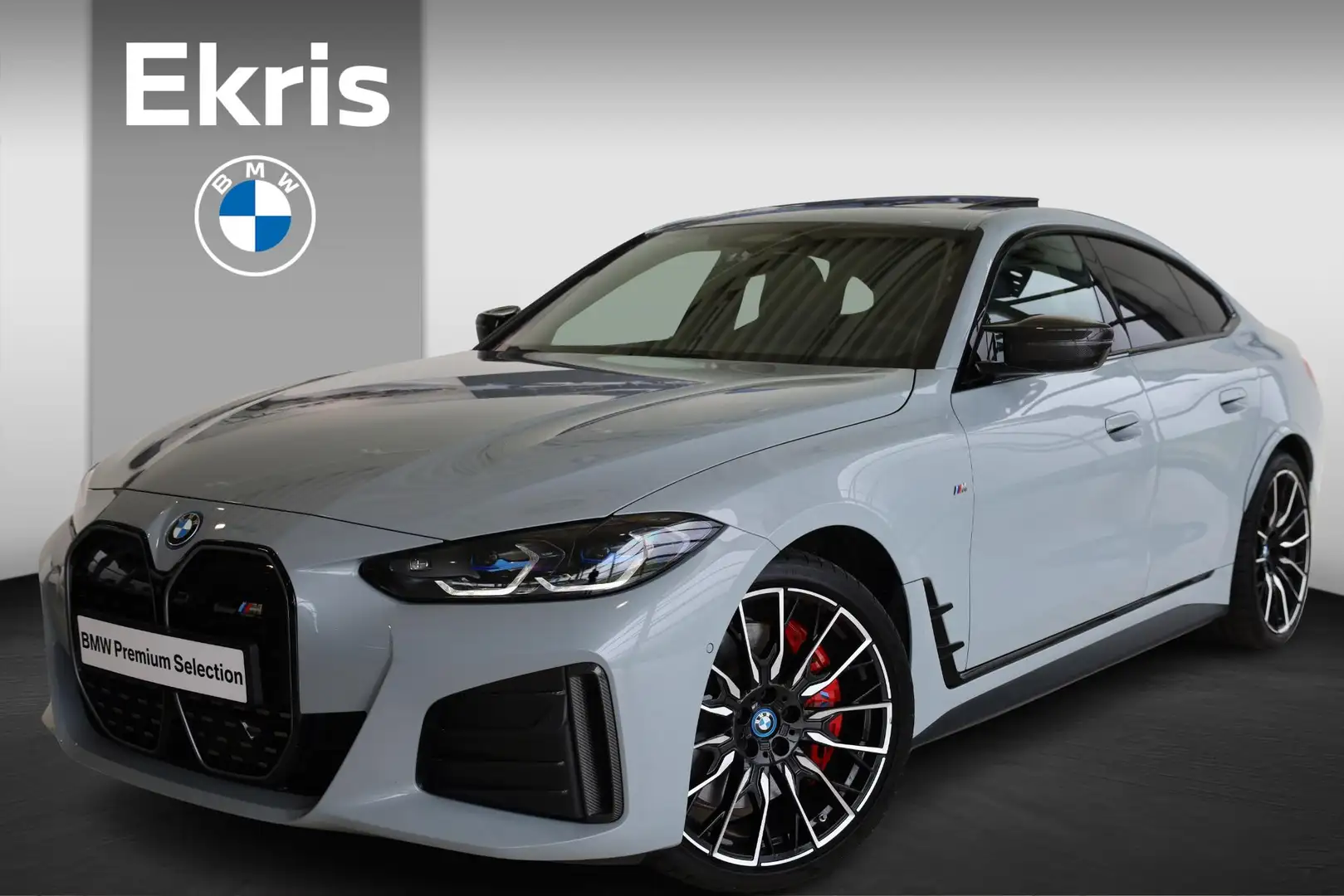 BMW i4 M50 High Executive | M Sportpakket Pro | Glazen sc Grijs - 1