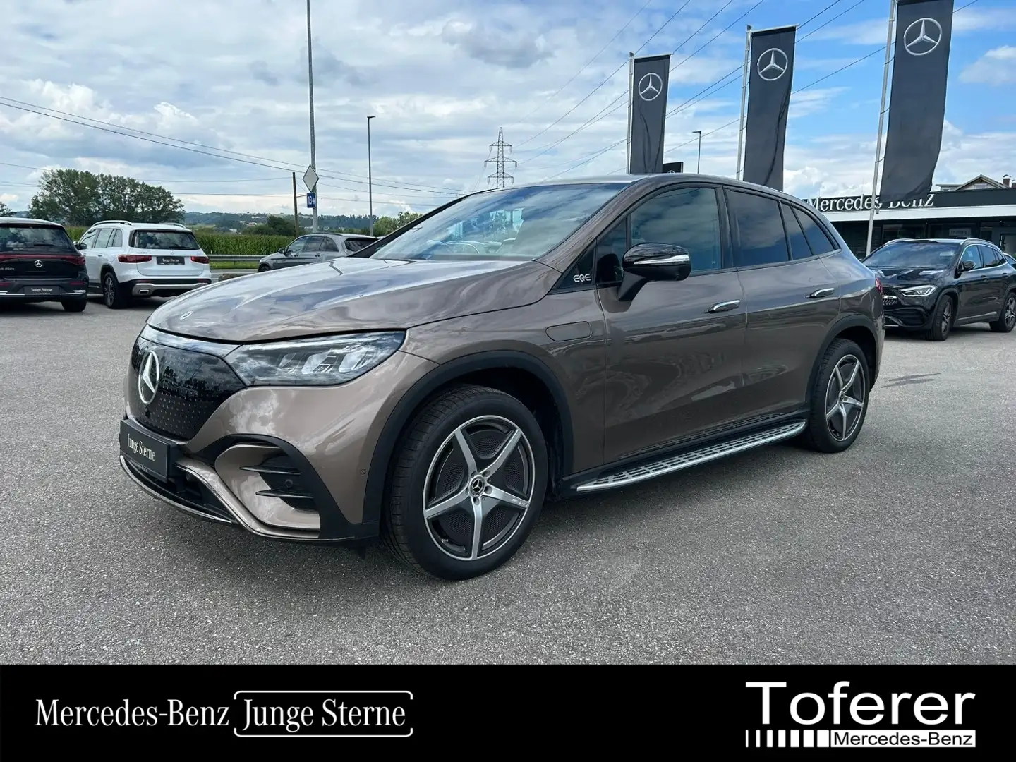 Mercedes-Benz EQE SUV EQE 350 4MATIC SUV Österreich-Edition AMG Line Bruin - 1