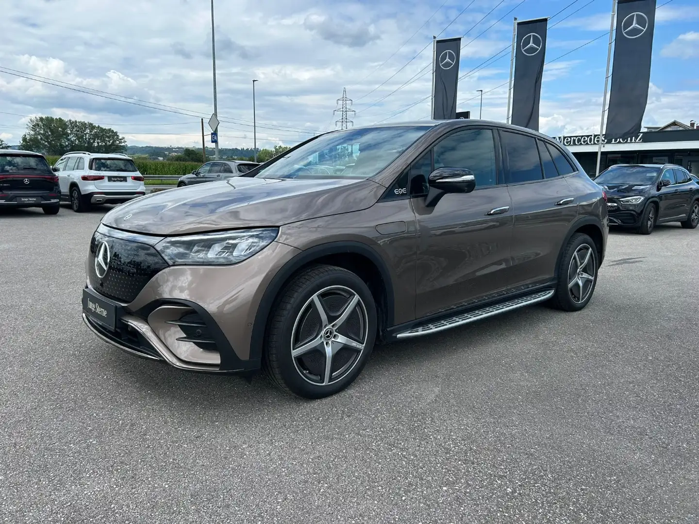 Mercedes-Benz EQE SUV EQE 350 4MATIC SUV Österreich-Edition AMG Line Bruin - 2