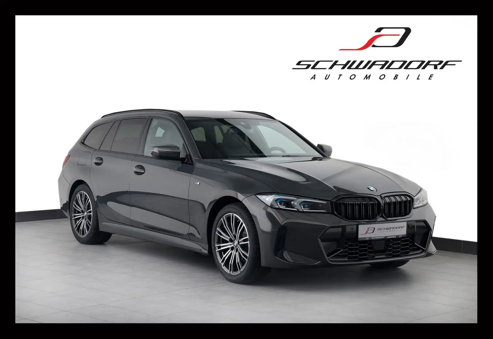 BMW 320 i Touring M Sport LivePro HUD ACC RFK AHK 18" Grau - 1