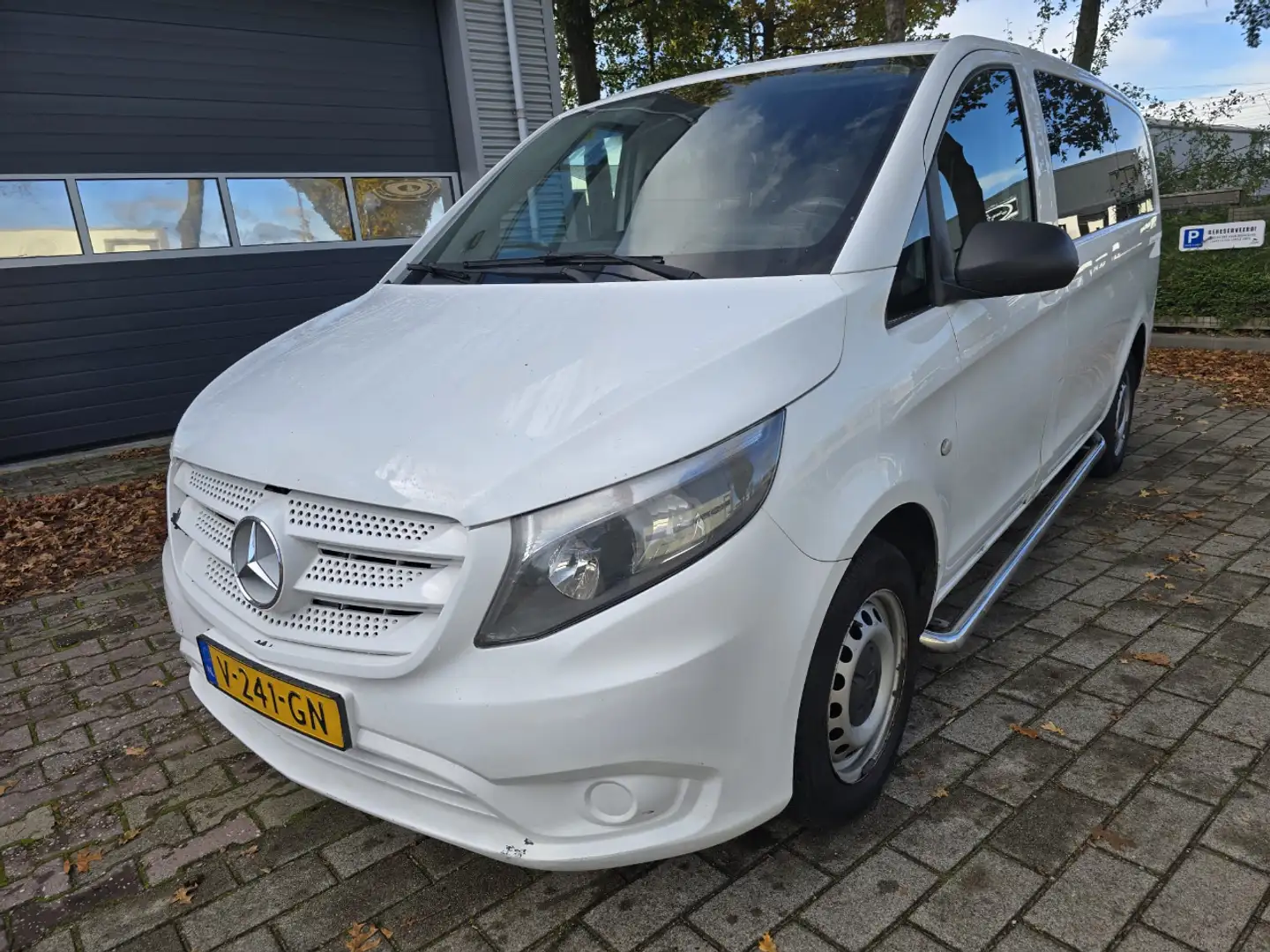 Mercedes-Benz Vito 116 CDI 120KW 163PK LANG DUBBELE CABINE Wit - 1