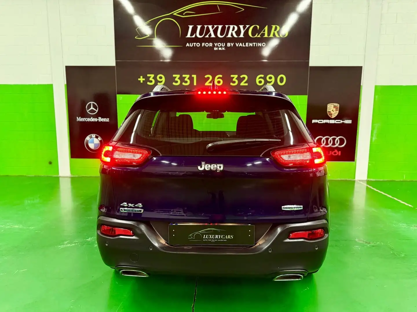 Jeep Cherokee 2.2 Mjt II 185CV 4WD ActiveDrive I Longitude EURO6 Синій - 2