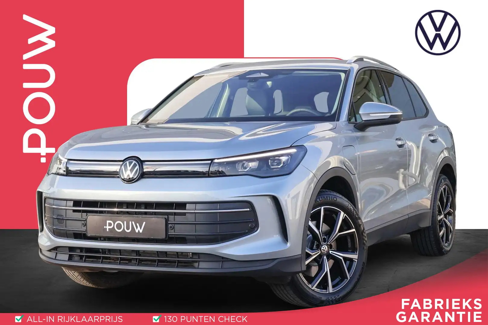 Volkswagen Tiguan 1.5 eHybrid 204pk Life Edition | SoH 100% | Trekha Grau - 1