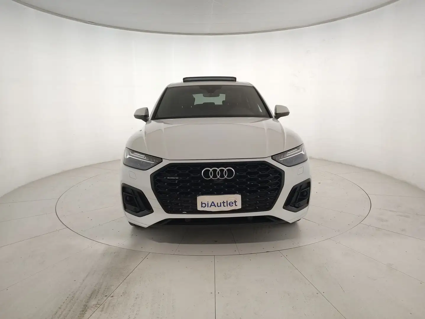 Audi Q5 Sportback 40 2.0 tdi mhev 12V S line Plus quattro Weiß - 2