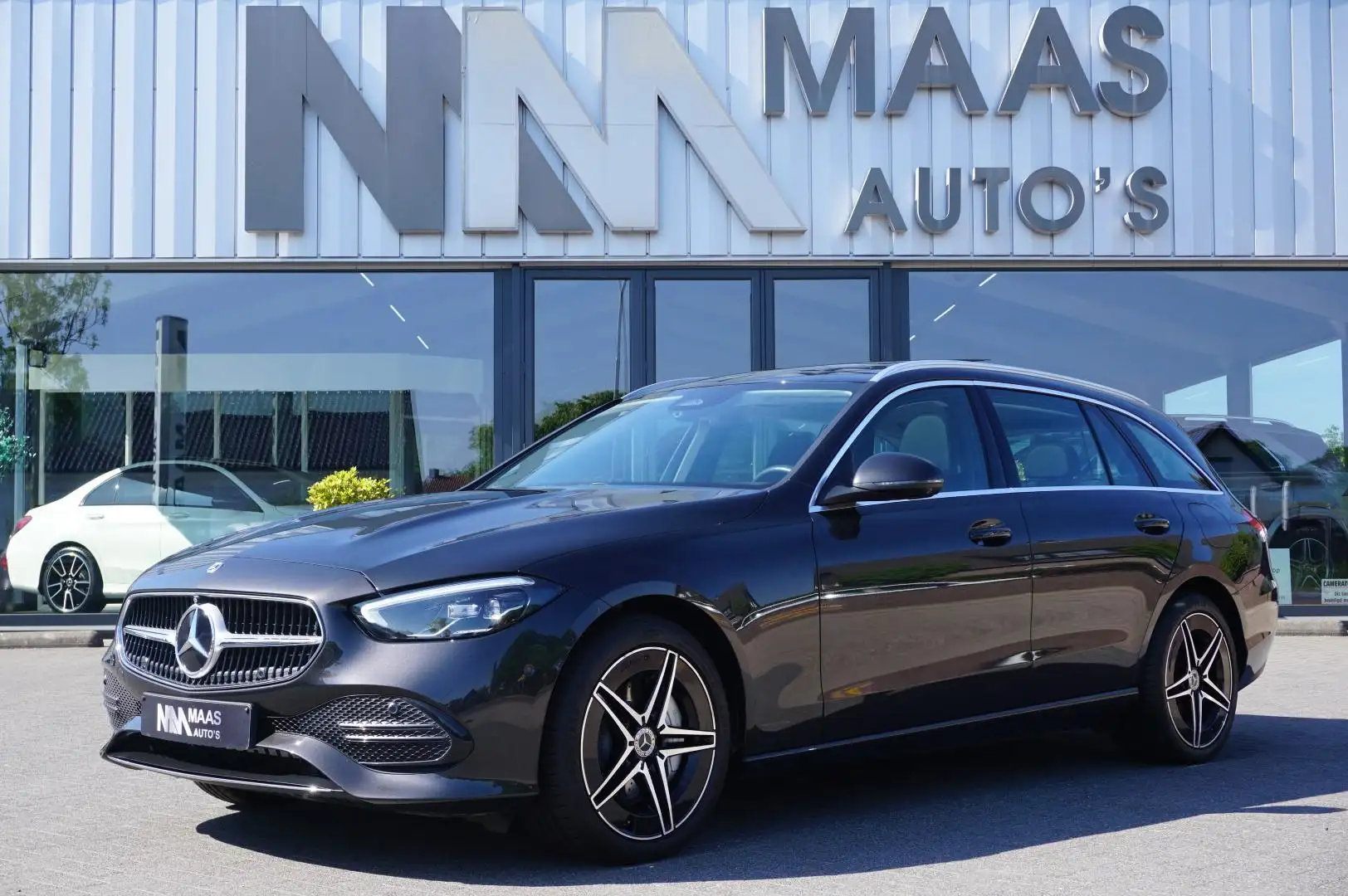Mercedes-Benz C 300 Estate e Luxury Line Panoramadak Grijs - 1