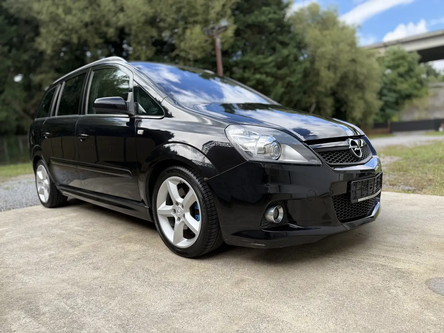 Opel Zafira ✅OPC VÉRITABLE 2.0🔥Turbo🔥241Ch💪RECARO, Negru - 2