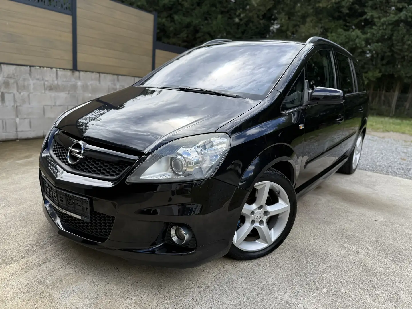Opel Zafira ✅OPC VÉRITABLE 2.0🔥Turbo🔥241Ch💪RECARO, Negru - 1