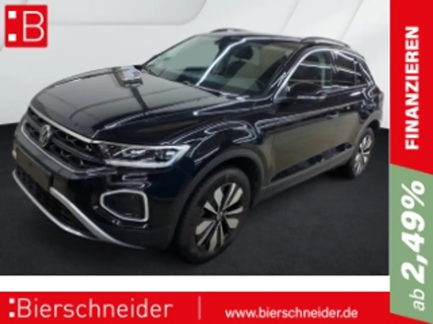 Volkswagen T-Roc 2.0 TDI DSG Goal AHK KAMERA LED ACC NAVI Schwarz - 1