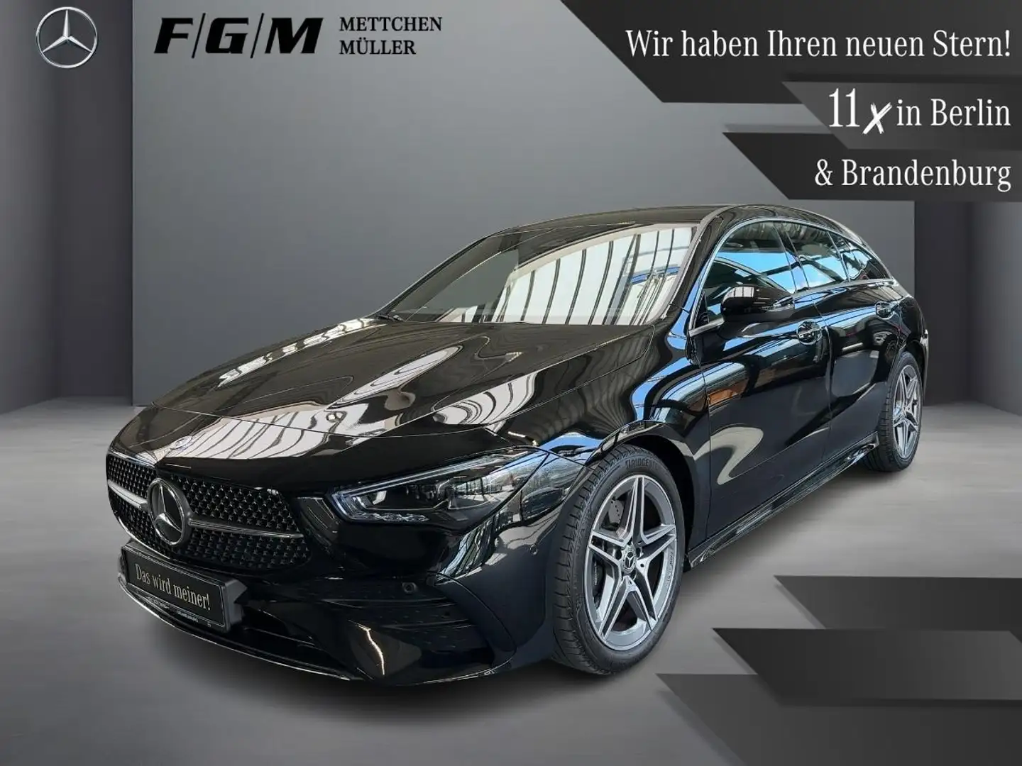 Mercedes-Benz CLA 200 SB AMG Line Advanced Plus KeyGo|MBeam Schwarz - 1