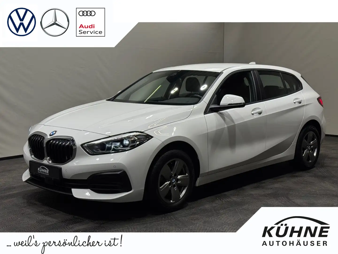 BMW 118 i Advantage | LED PDC DAB BLUETOOTH KLIMAAUT Weiß - 1