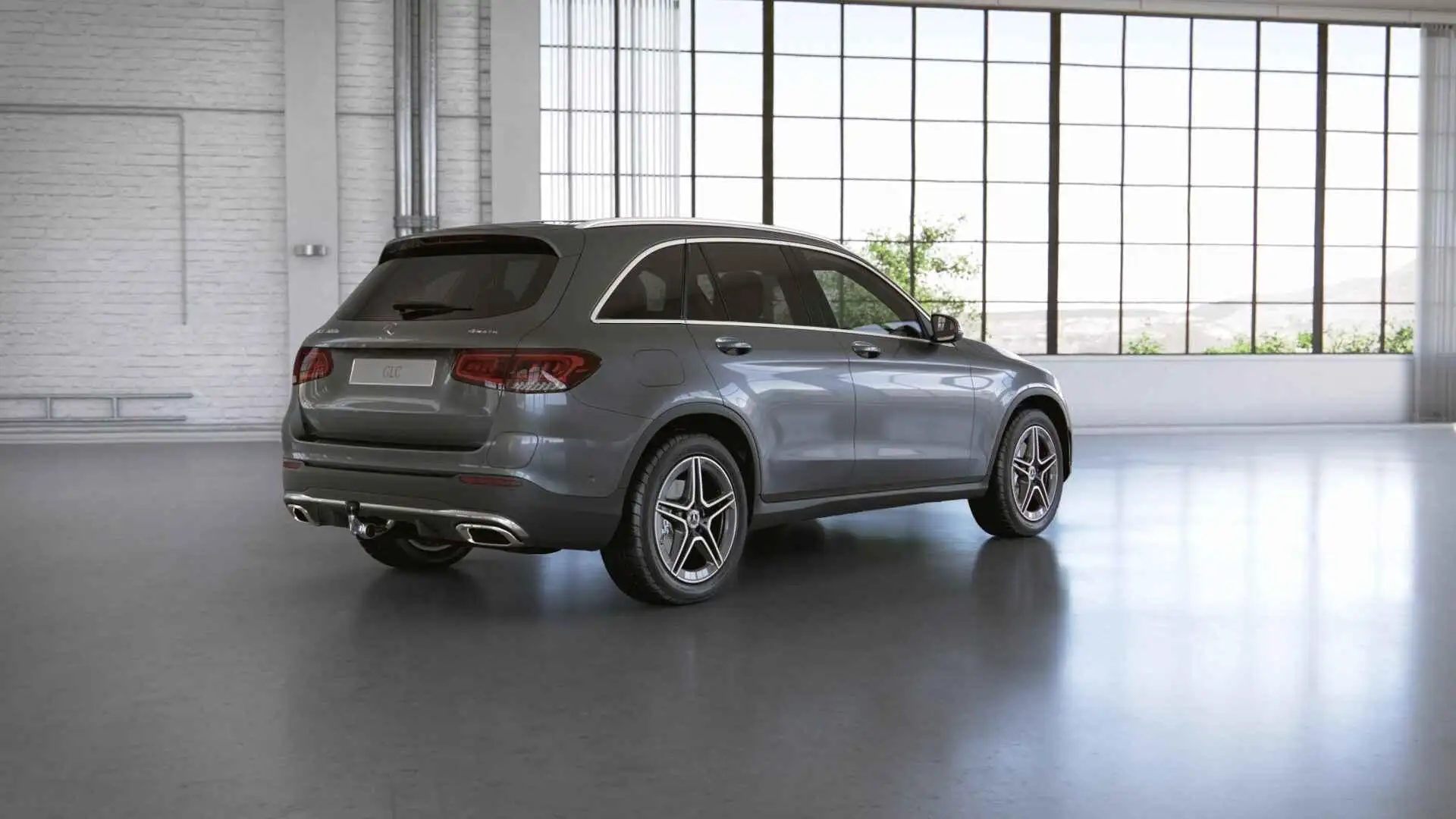 Mercedes-Benz GLC 300 300e 4MATIC Premium | AMG | Trekhaak | Panoramadak Grau - 2