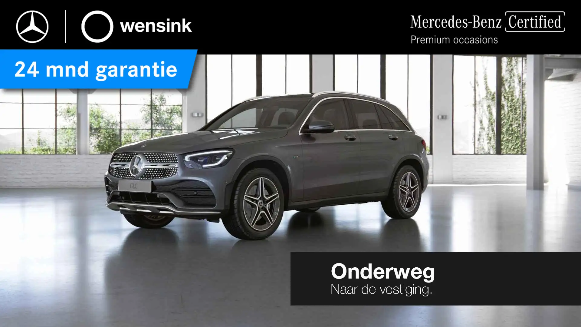 Mercedes-Benz GLC 300 300e 4MATIC Premium | AMG | Trekhaak | Panoramadak Grau - 1