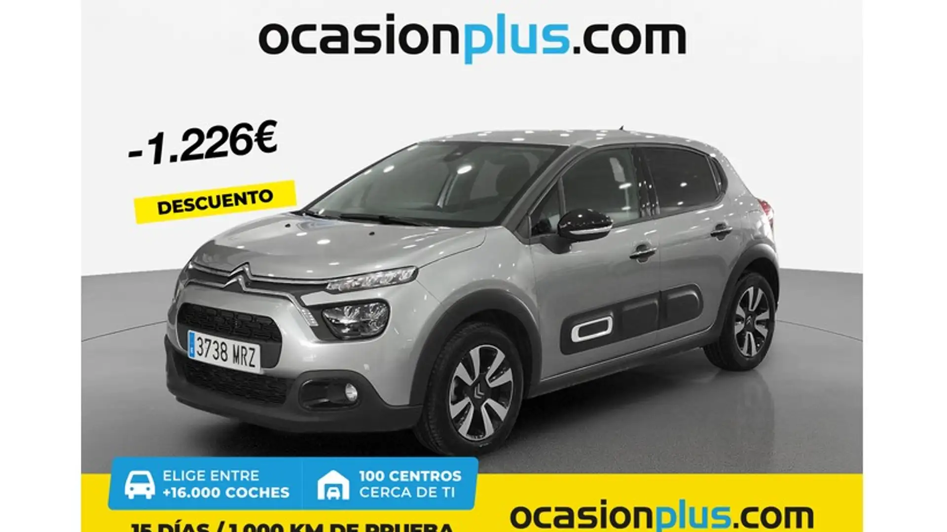 Citroen C3 1.2 PureTech S&S Max 110 Gris - 1