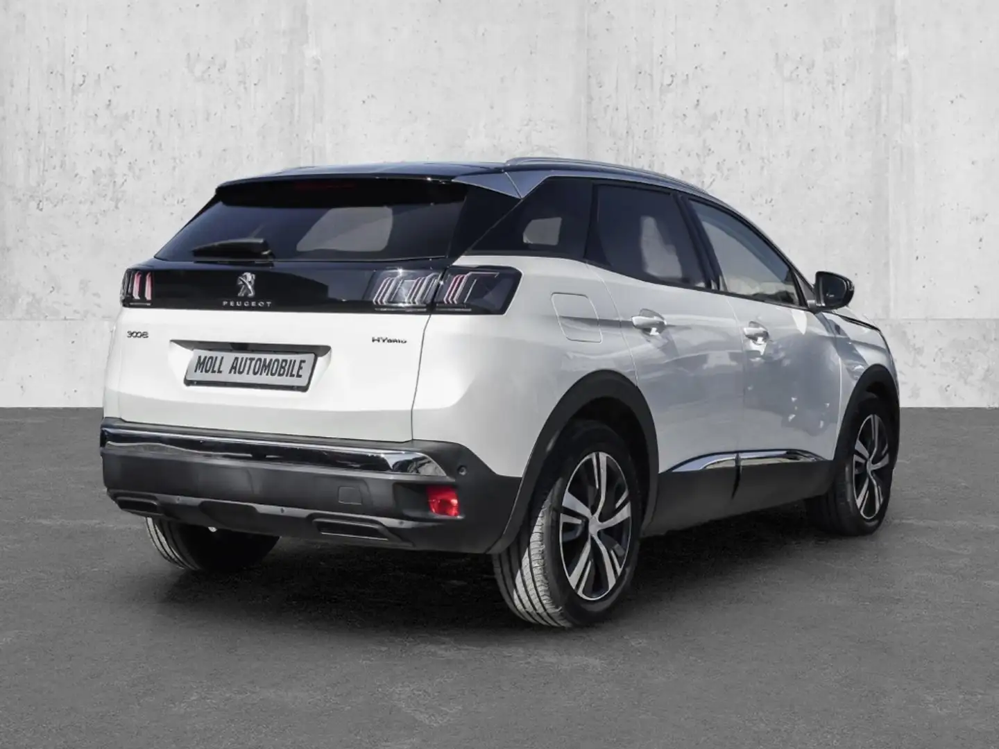 Peugeot 3008 Hybrid 225 Roadtrip 1.6 Plug-In EU6d Navi Digitale Weiß - 2