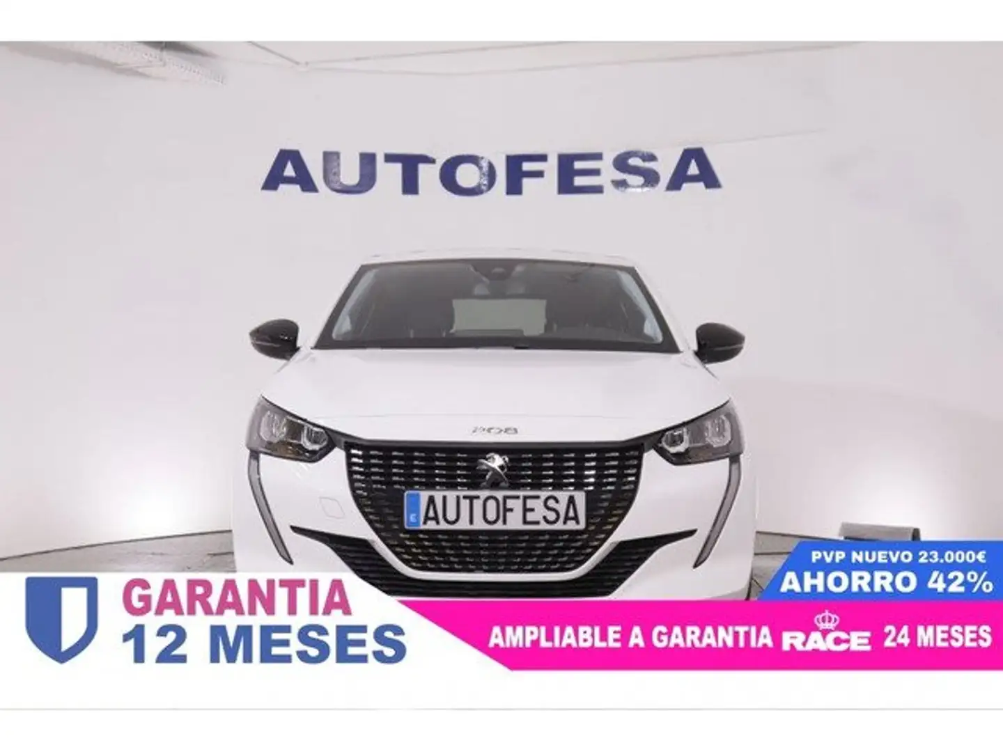 Peugeot 208 1.2 Puretech S&S Allure Pack EAT8 100 Blanco - 2