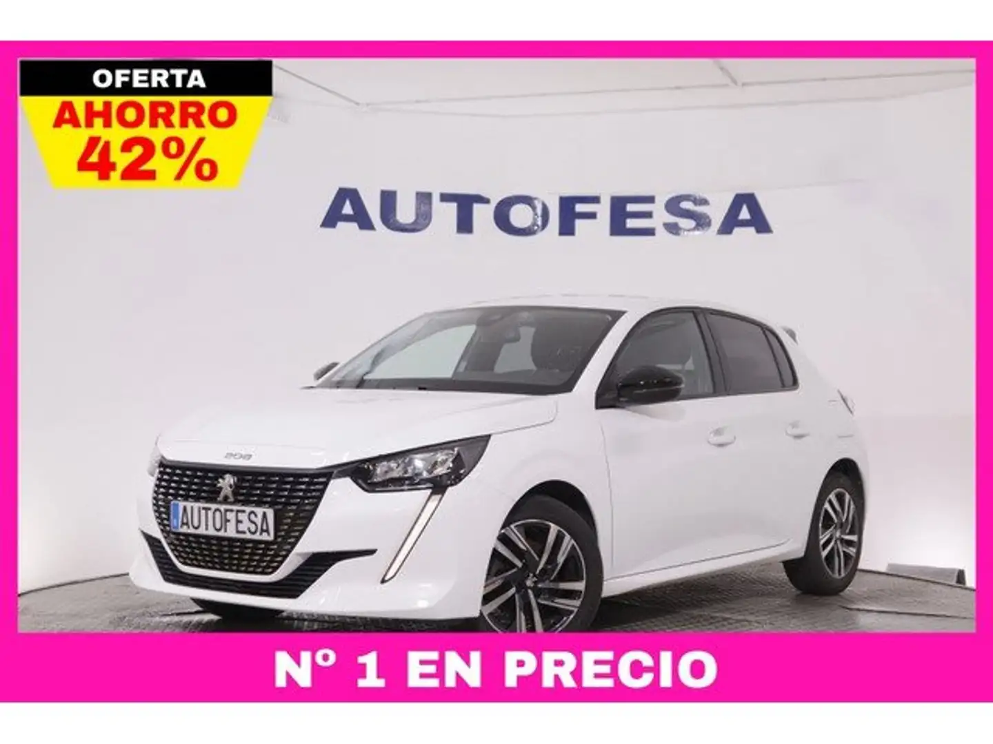 Peugeot 208 1.2 Puretech S&S Allure Pack EAT8 100 Blanco - 1