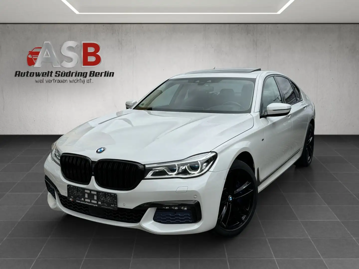 BMW 730 d xDrive M-Sport*LED*Schiebedach*Distronic Blanc - 1