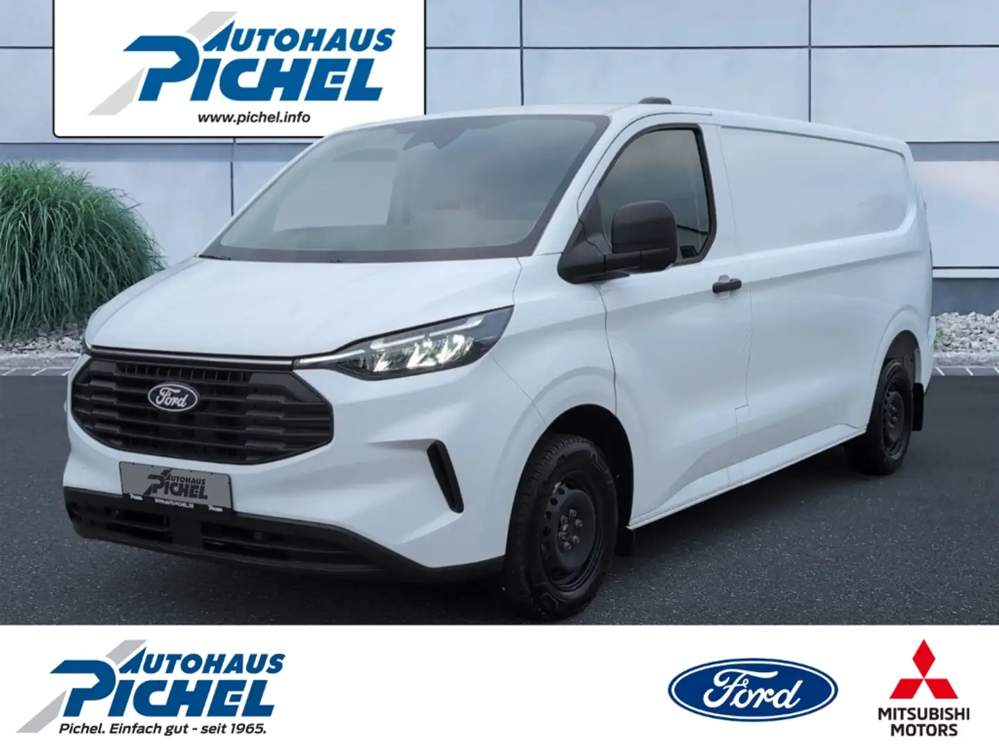 Ford Transit Custom Kasten 300 L2 Kastenwagen Trend AHK Weiß - 1
