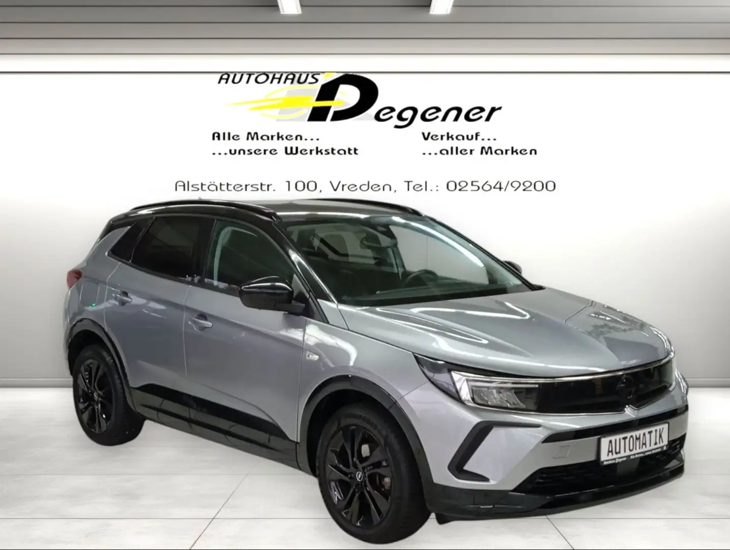 Opel Grandland X Grandland GS AHK/Aut./ LED /WinterPK /Allwetter Grau - 1