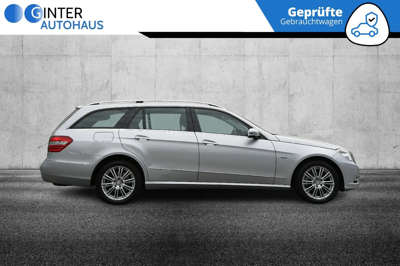 Mercedes-Benz E 200 T CGI BlueEfficiency Elegance*aus 1.Hand* Silber - 2