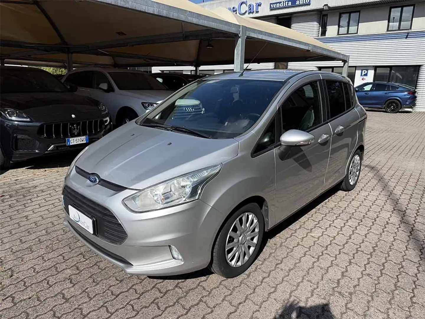 Ford B-Max 1.5 tdci E6 Plus UNICO PROPRIETARIO SENSORI POST. Plateado - 1